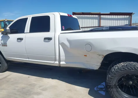2018 Ram 3500 Tradesman 4X4 8' Box from USA, damaged, VIN 3C63RRGL0JG397527